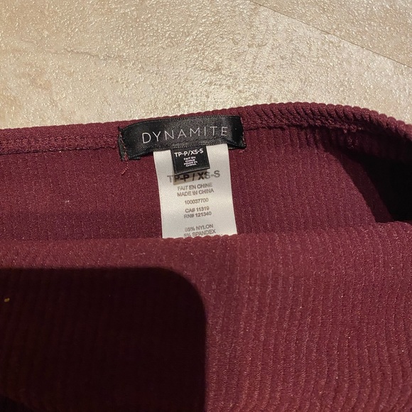 Dynamite Ribbed Crop 2/$20 - Picture 4 of 5